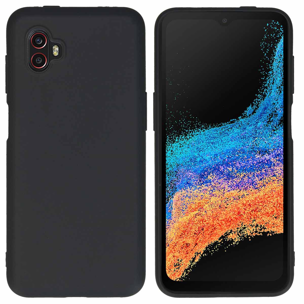 imoshion Color Backcover voor de Samsung Galaxy Xcover 6 Pro - Zwart