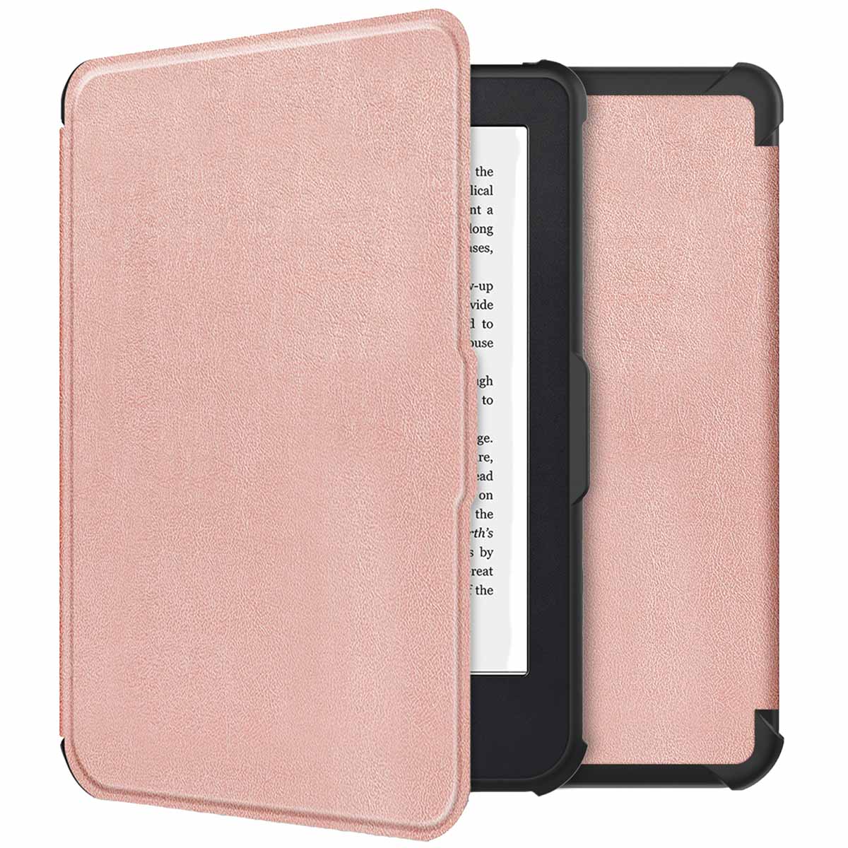 imoshion Slim Soft Case Bookcase voor de Kobo Clara 2E / Tolino Shine 4 - Rosé Goud