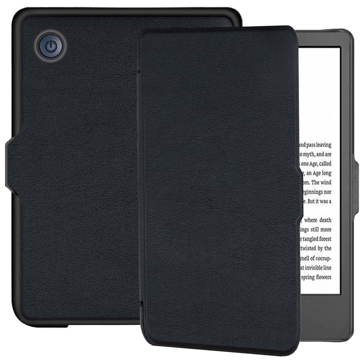 imoshion Slim Hard Case Bookcase voor de Kobo Clara 2E / Tolino Shine 4 - Zwart