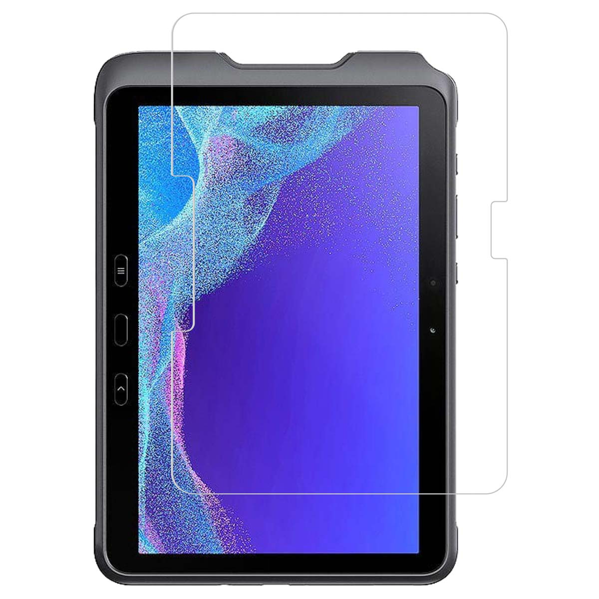 Accezz Premium glass screenprotector Tablet voor de Samsung Galaxy Tab Active 4 Pro