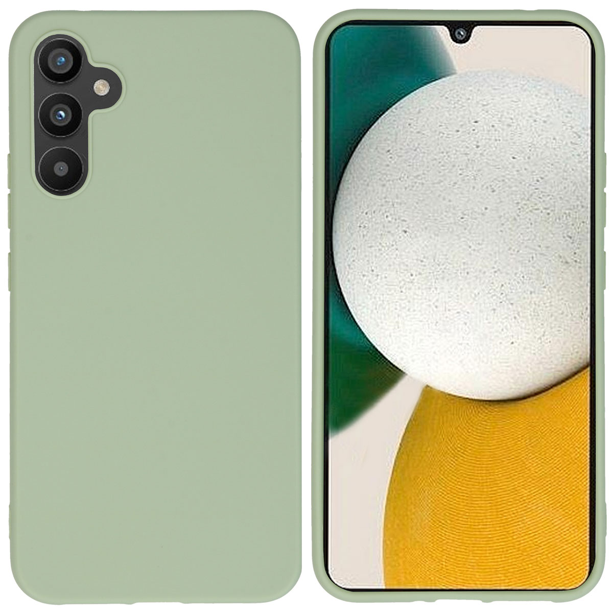 imoshion Color Backcover voor de Samsung Galaxy A34 (5G) - Olive Green