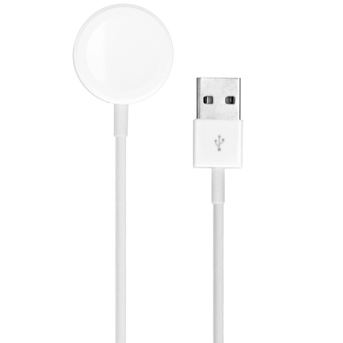 Magnetische oplaadkabel voor de Apple Watch - USB-A - 1 meter - Wit