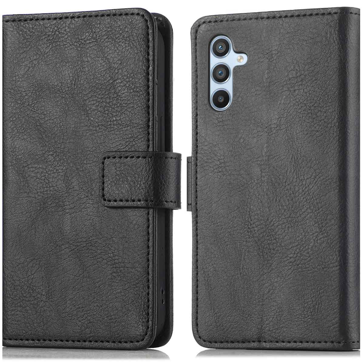 imoshion Luxe Bookcase voor de Samsung Galaxy A34 (5G) - Zwart
