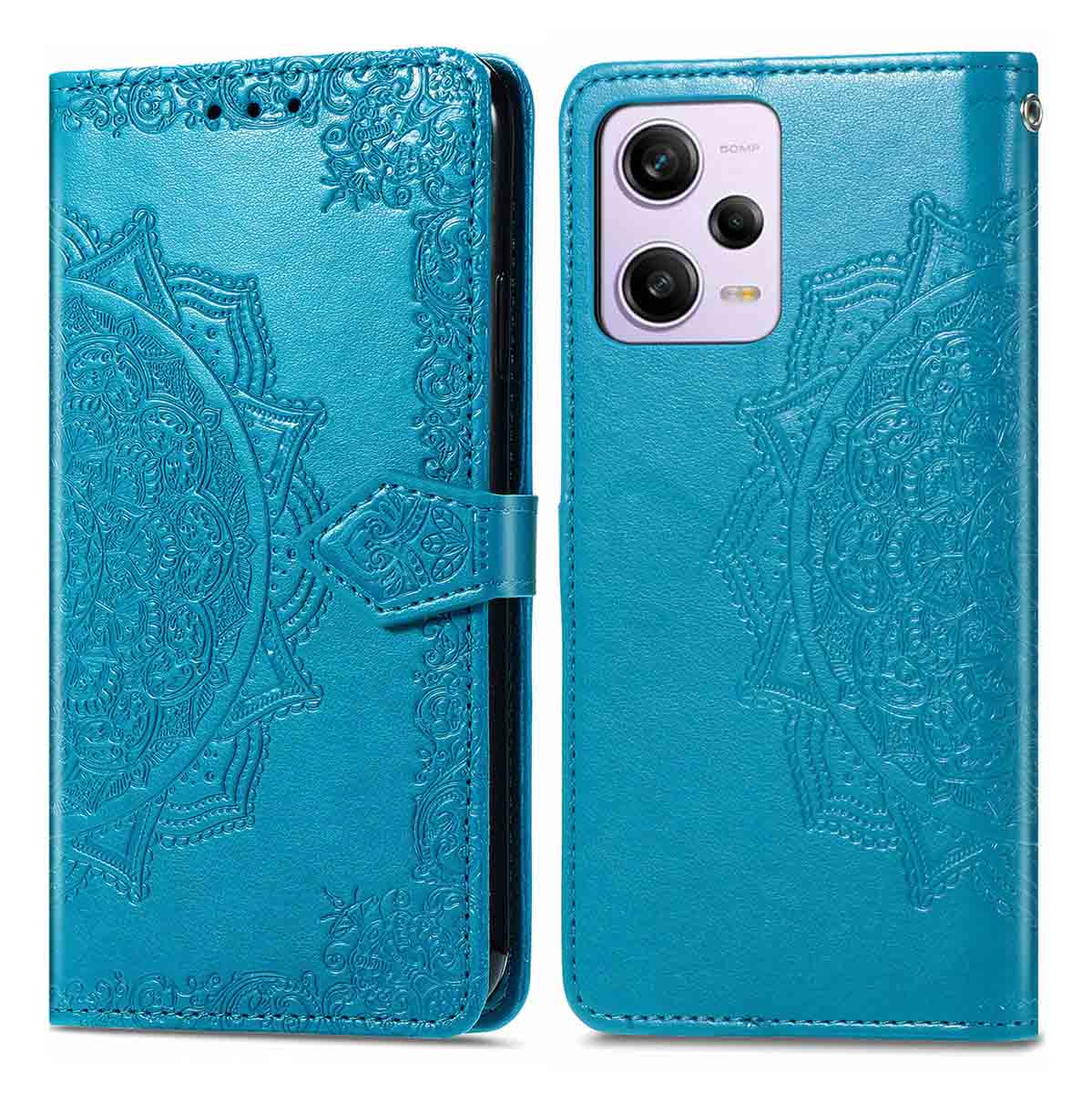 imoshion Mandala Bookcase voor de Xiaomi Redmi Note 12 Pro (5G) - Turquoise