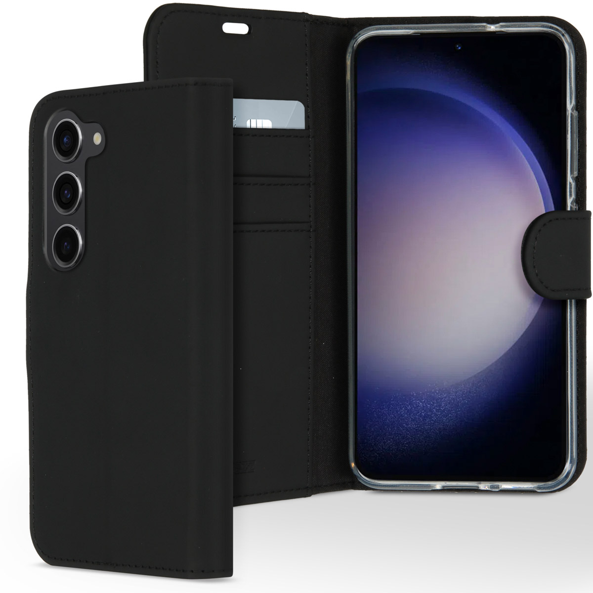 Accezz Étui de télephone Wallet Samsung Galaxy S23 - Noir