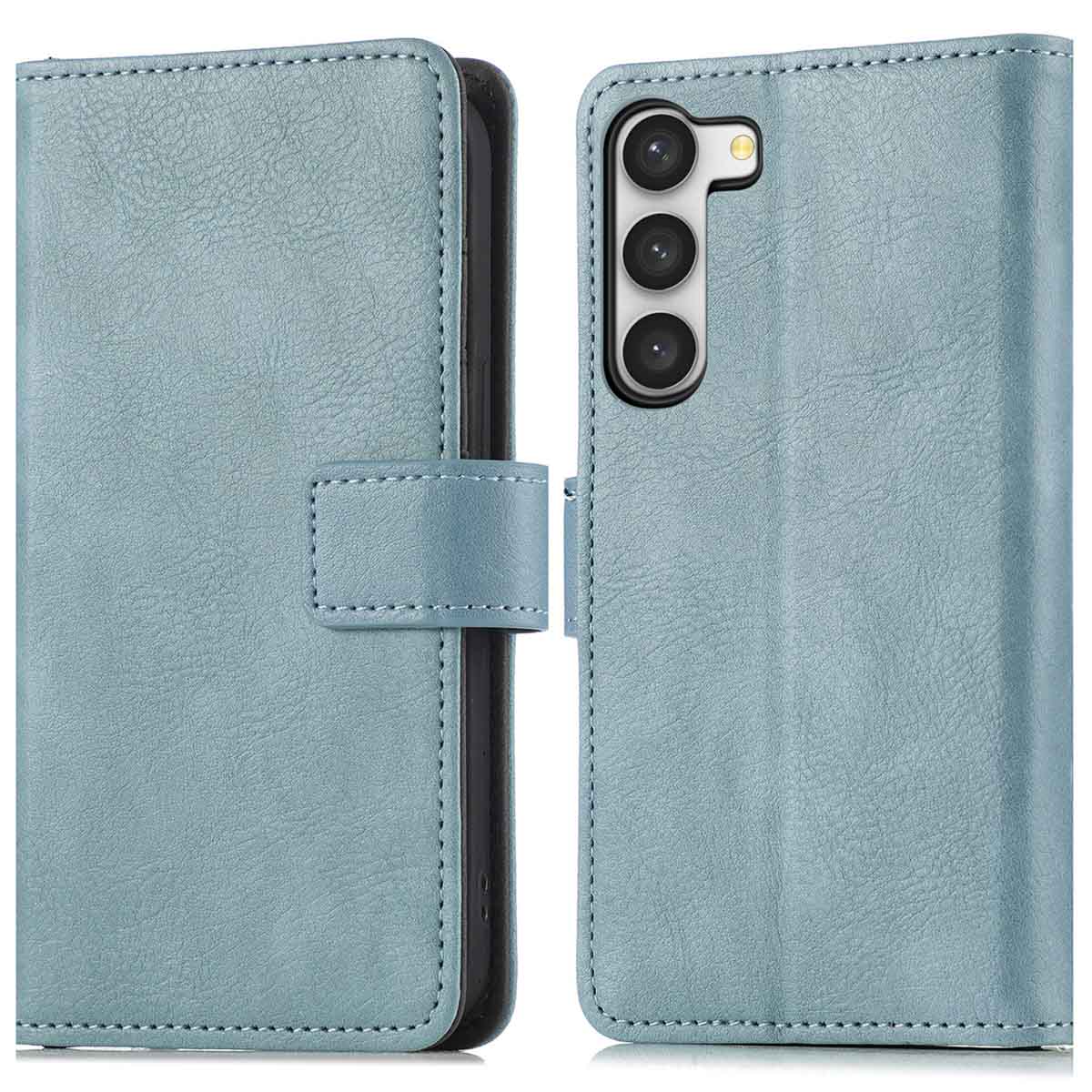 imoshion Luxe Bookcase voor de Samsung Galaxy S23 - Lichtblauw