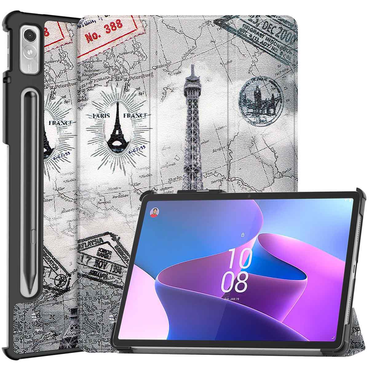 imoshion Coque tablette Design Trifold Lenovo Tab P11 Pro (2nd gen) - Paris