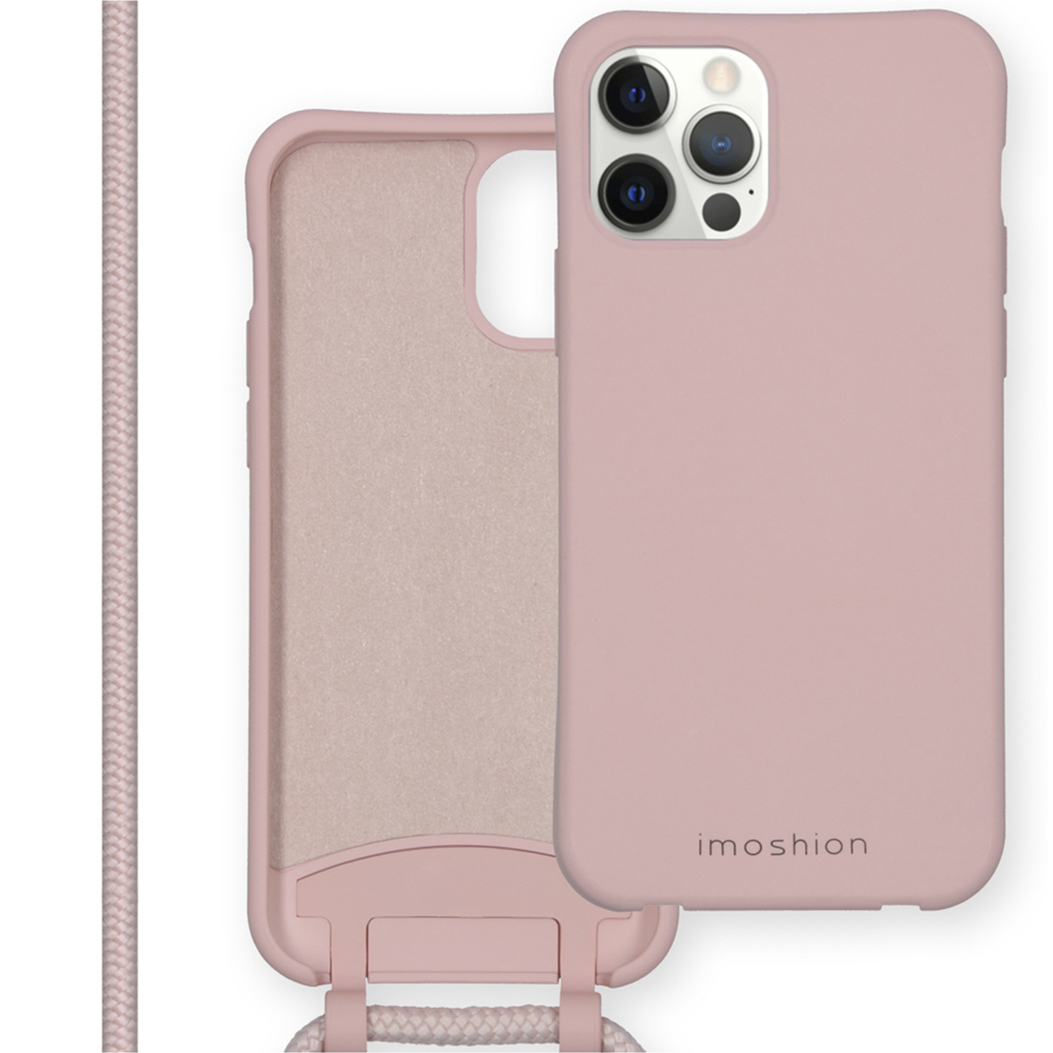 imoshion Color Backcover met afneembaar koord voor de Apple iPhone 12 Pro Max - Roze