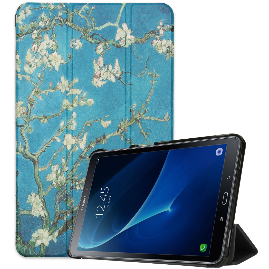 imoshion Design Trifold Bookcase voor de Samsung Galaxy Tab A 10.1 (2016) - Green Plant