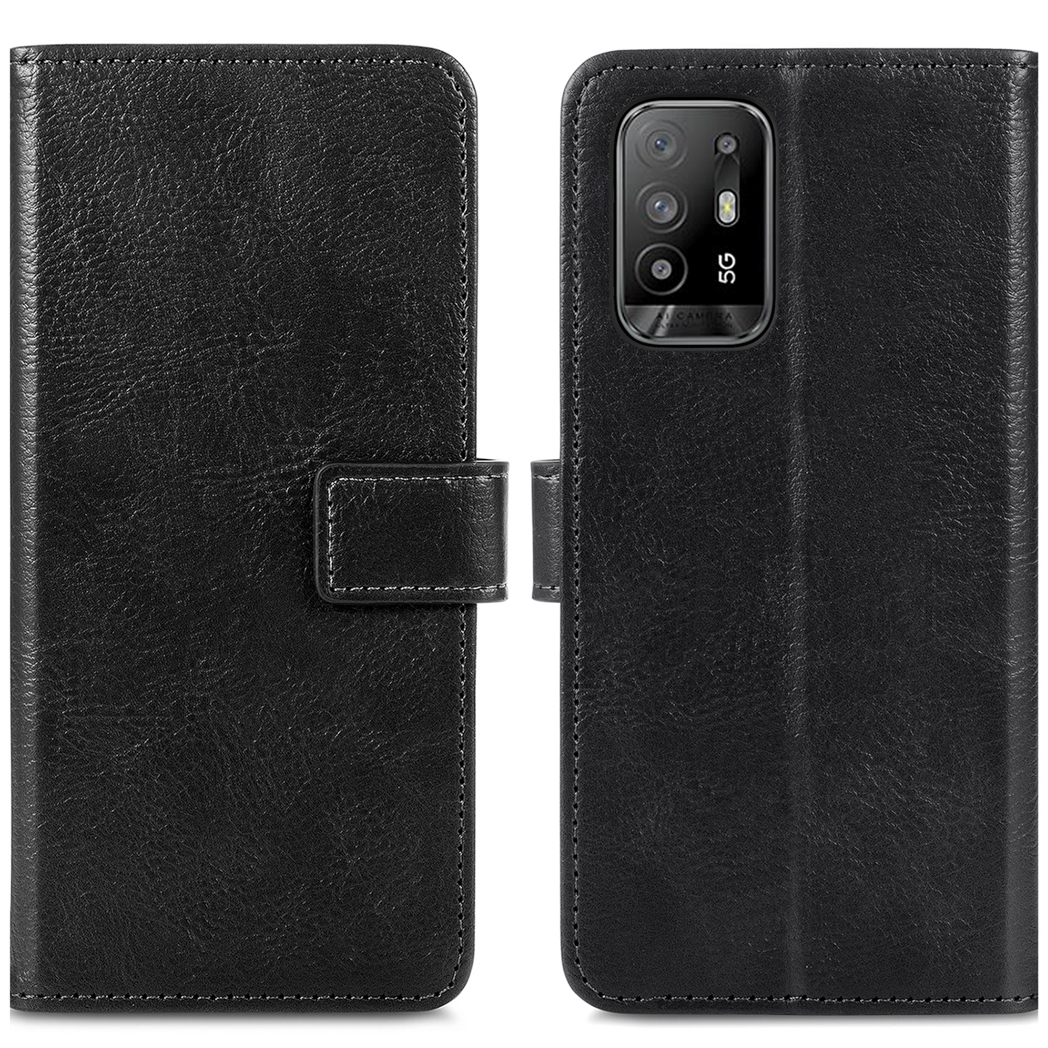 imoshion Luxe Bookcase voor de Oppo A94 (5G) - Zwart