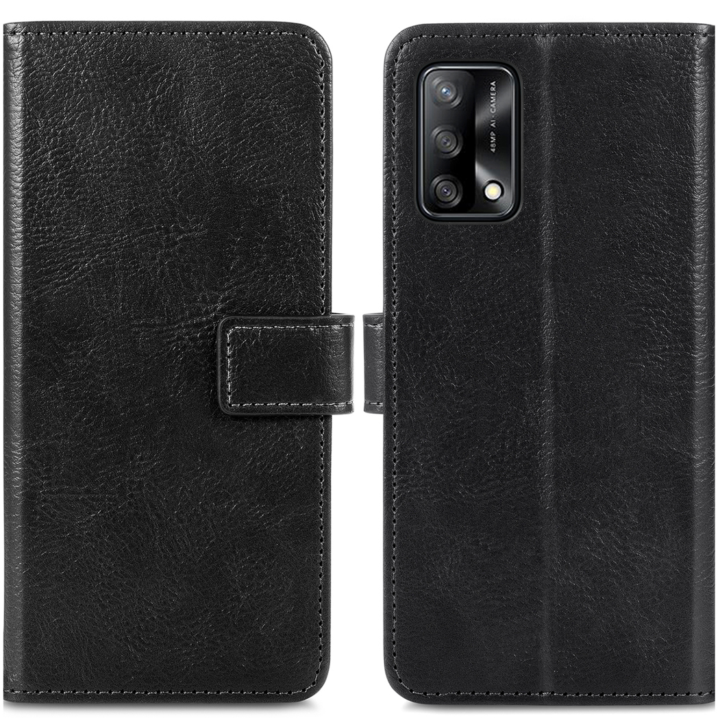 imoshion Luxe Bookcase voor de Oppo A74 (4G) - Zwart