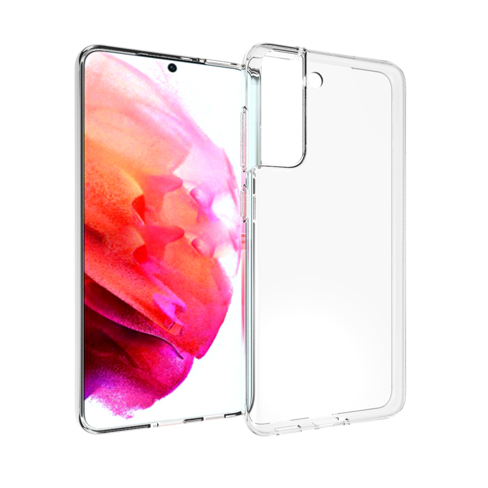 Accezz Clear Backcover voor de Samsung Galaxy S21 FE - Transparant