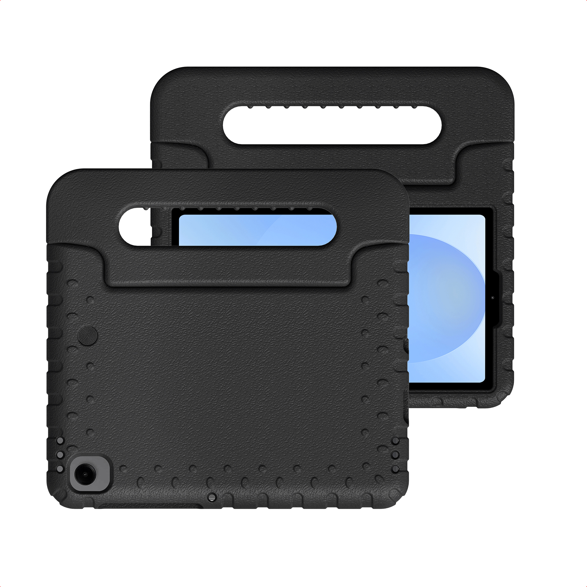 imoshion Kidsproof Backcover met handvat voor de Samsung Galaxy Tab A7 Lite - Zwart