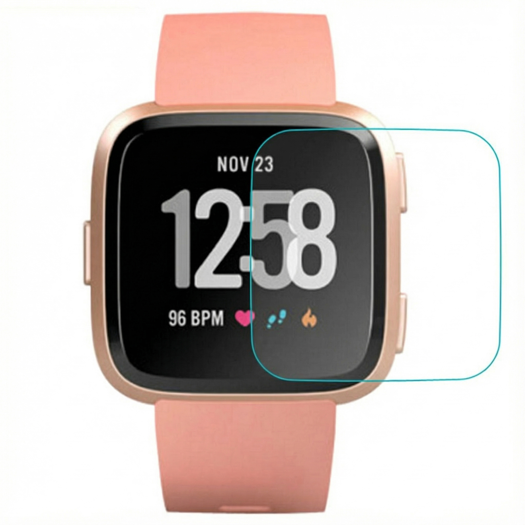imoshion 3 Pack Glass Screenprotector voor de Fitbit Versa / Versa Lite