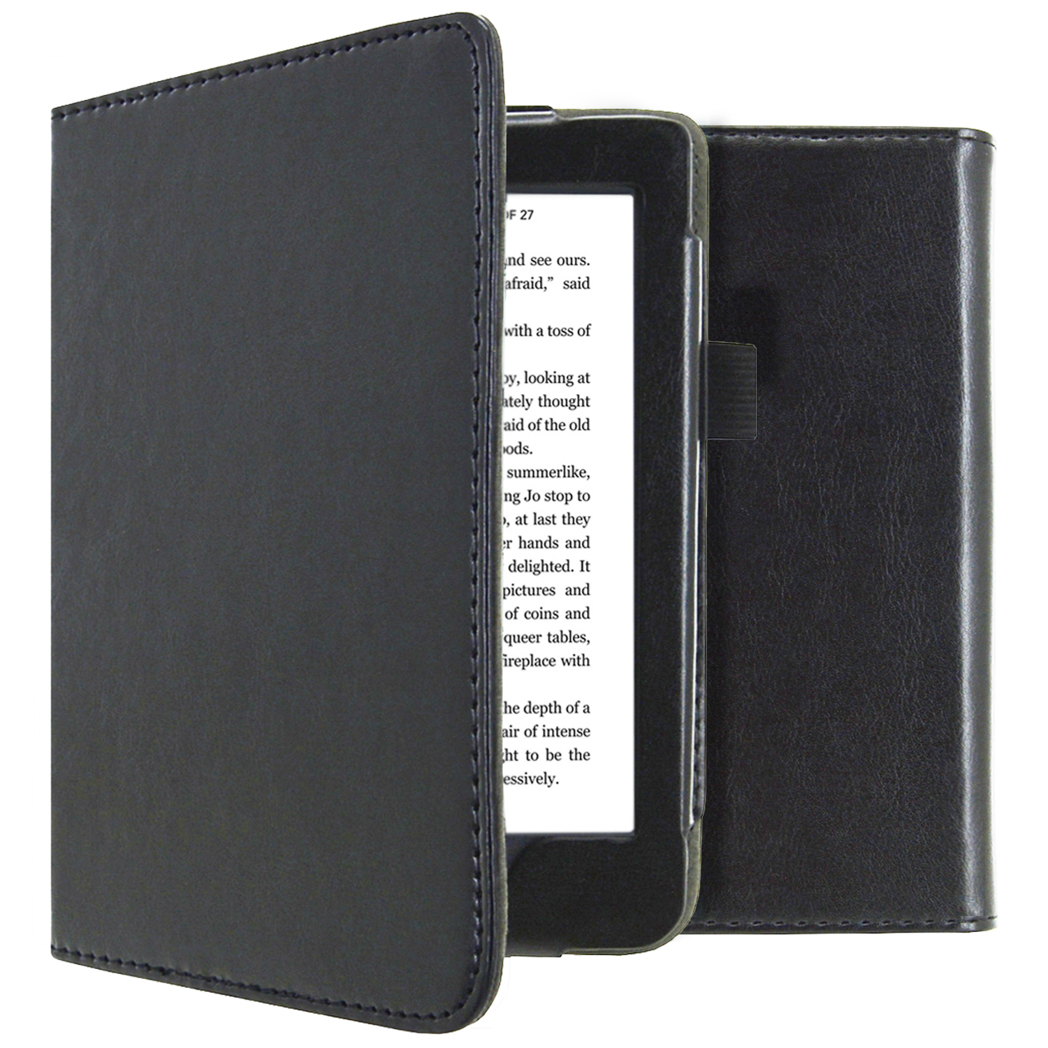 imoshion Vegan Leather Bookcase voor de Kobo Nia - Zwart