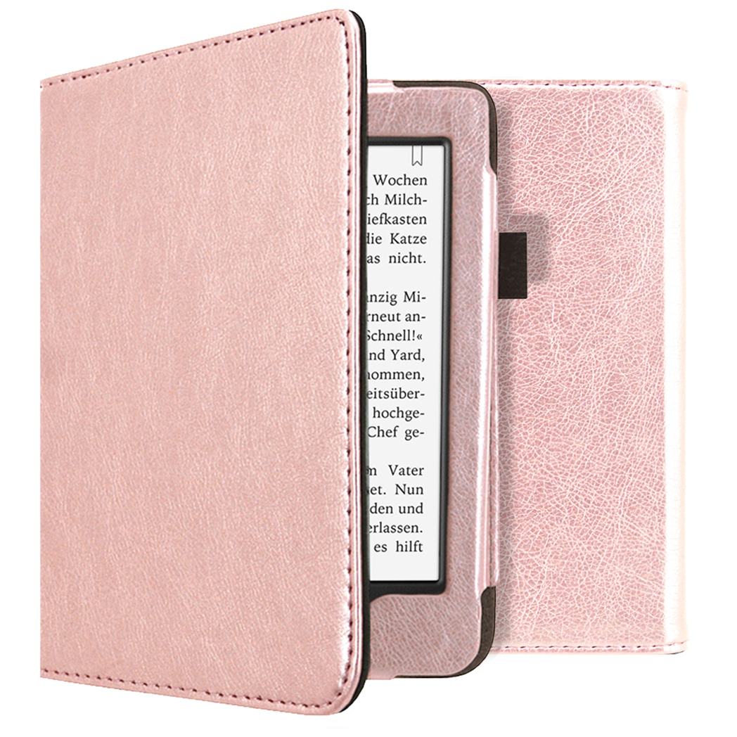 imoshion Vegan Leather Bookcase voor de Tolino Page 2 - Rosé Goud