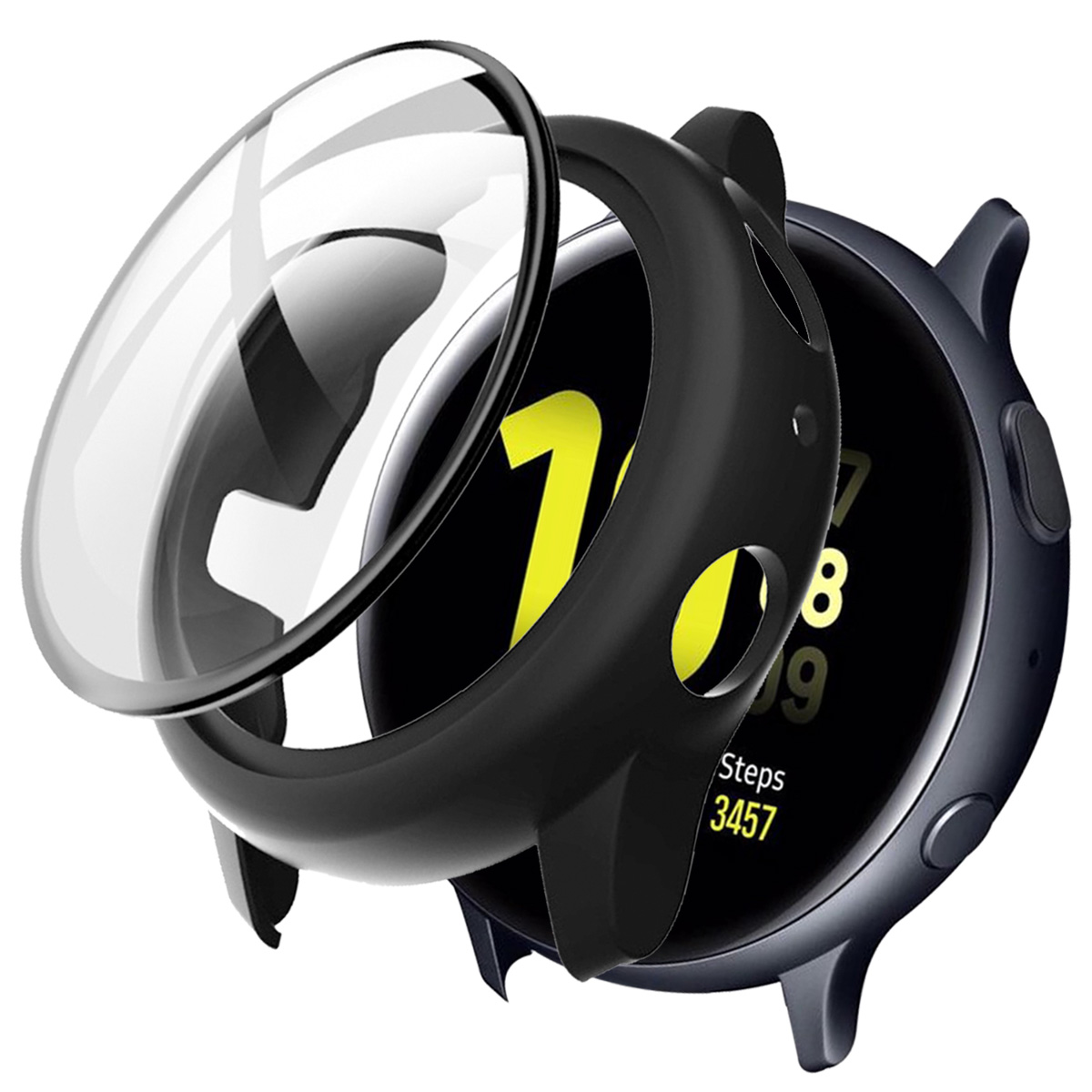 imoshion Full Cover Hardcase voor de Samsung Galaxy Watch Active2 - 44 mm - Zwart