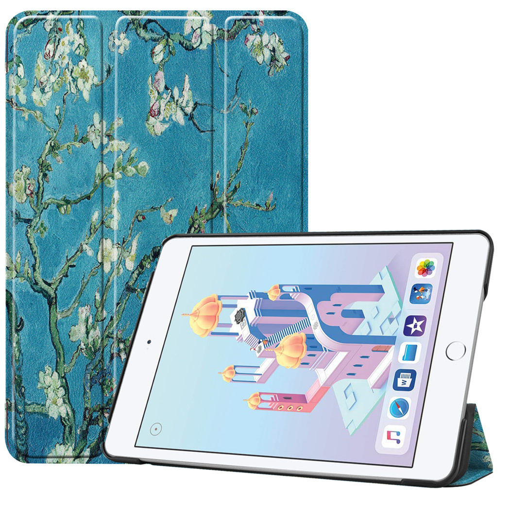 imoshion Design Trifold Bookcase voor de Apple iPad Mini 5 (2019) / Mini 4 (2015) - Green Plant