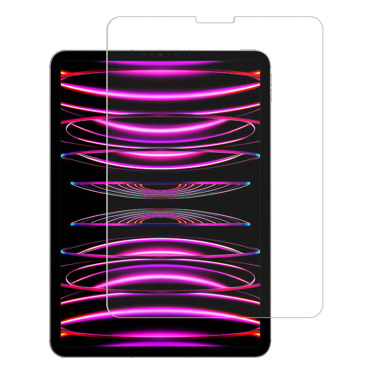 Accezz Premium glass screenprotector Tablet voor de Apple iPad Pro 11 (2018/2020/2021/2022) / Air 5 (2022) / Air 4 (2020)