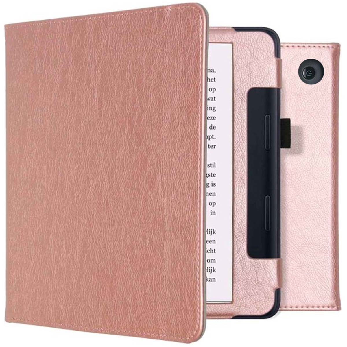 imoshion Vegan Leather Bookcase voor de Kobo Sage / Tolino Epos 3 - Rosé Goud