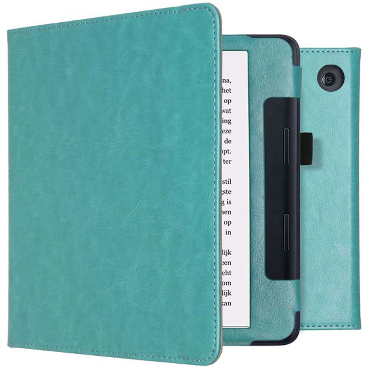 imoshion Vegan Leather Bookcase voor de Kobo Sage / Tolino Epos 3 - Lichtblauw