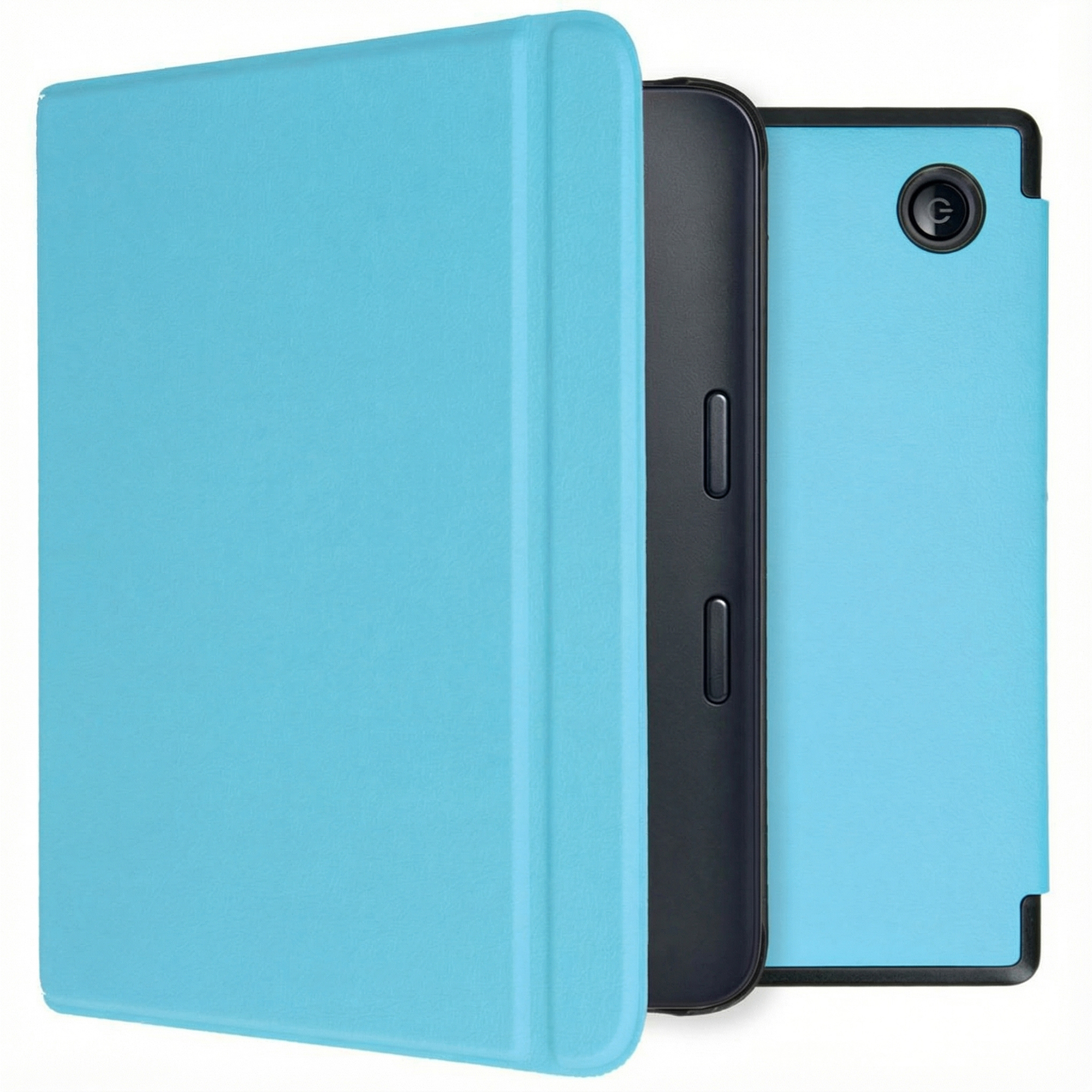 imoshion Slim Hard Case Bookcase voor de Kobo Libra 2 / Tolino Vision 6 - Lichtblauw