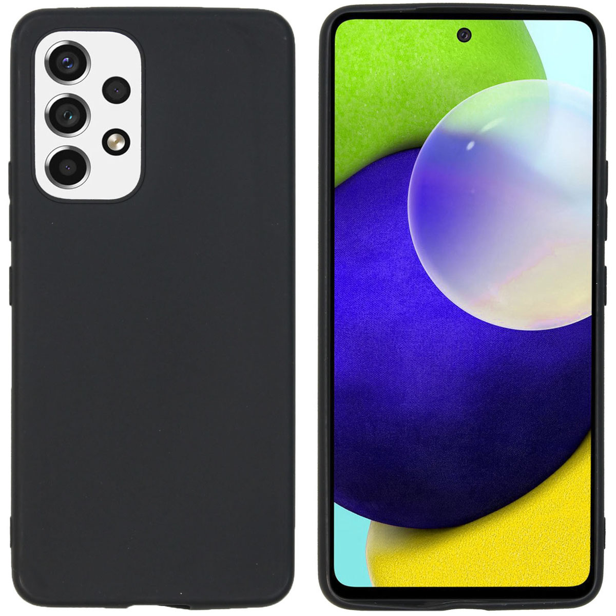 imoshion Color Backcover voor de Samsung Galaxy A53 - Zwart