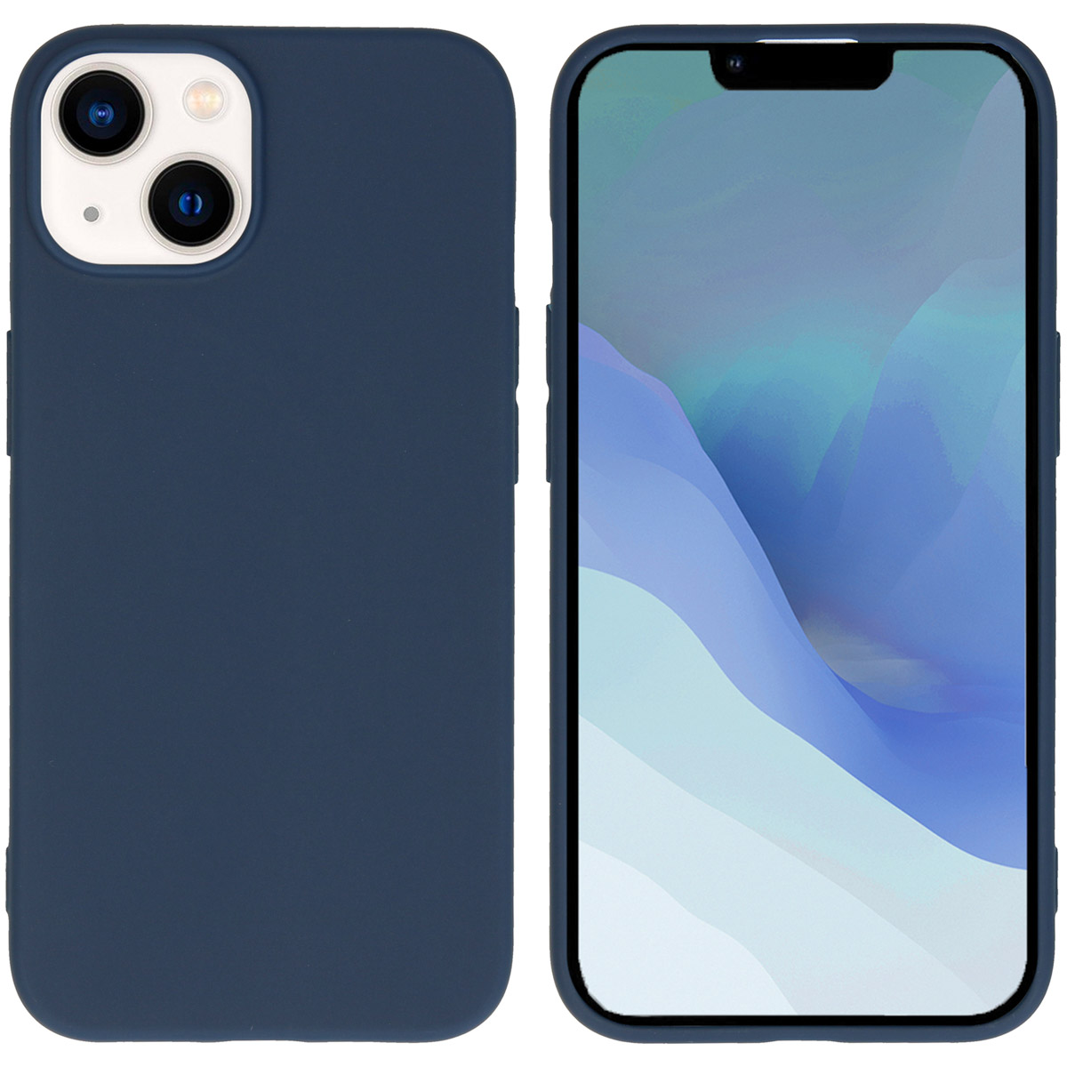 imoshion Color Backcover voor de Apple iPhone 14 - Donkerblauw