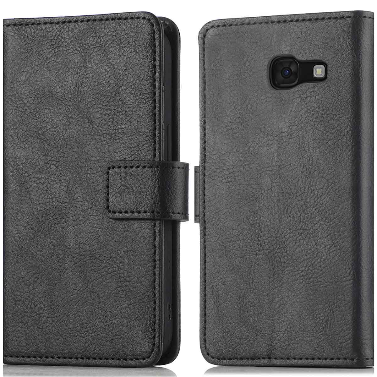 imoshion Luxe Bookcase voor de Samsung Galaxy A5 (2017) - Zwart