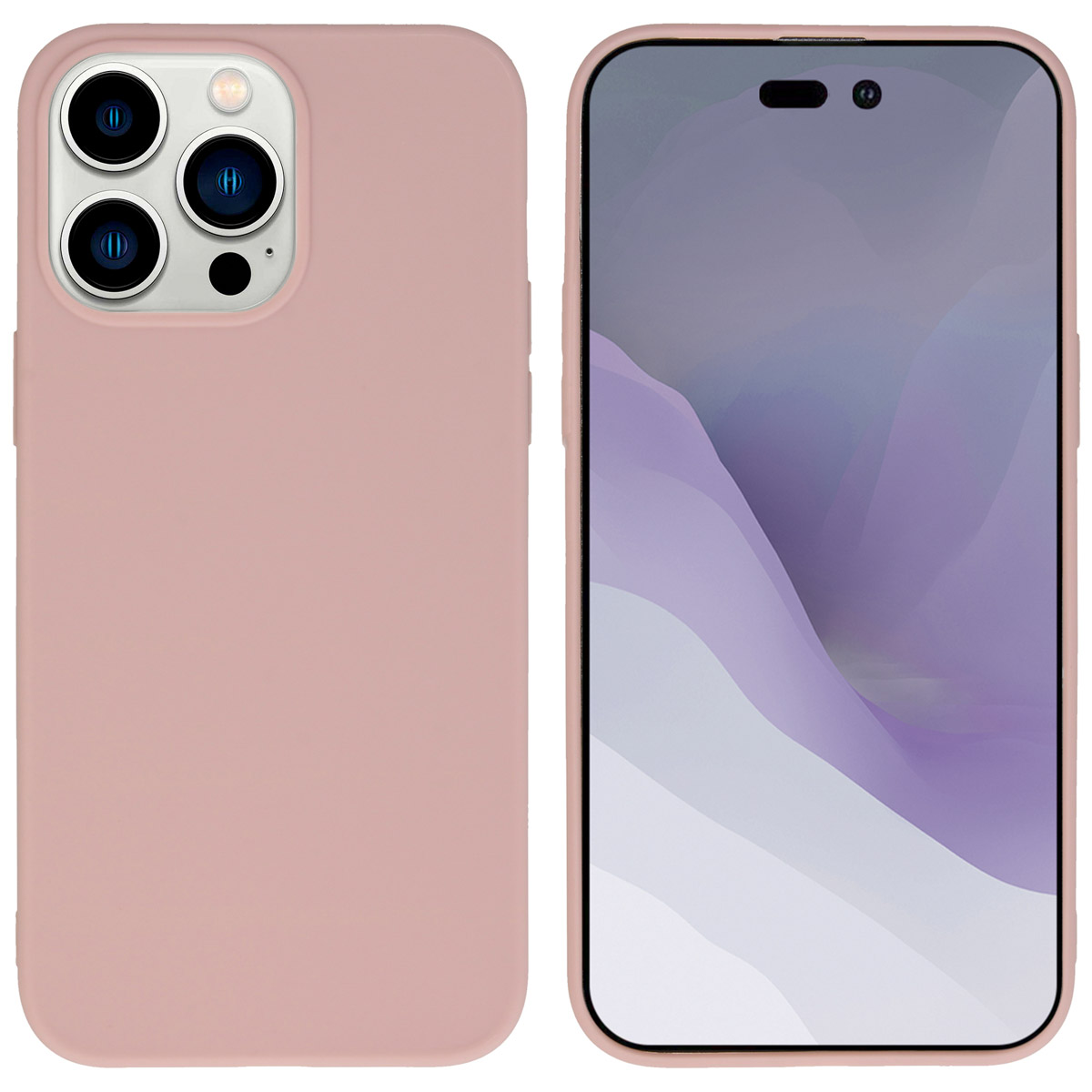 imoshion Coque Couleur Apple iPhone 14 Pro Max - Dusty Pink