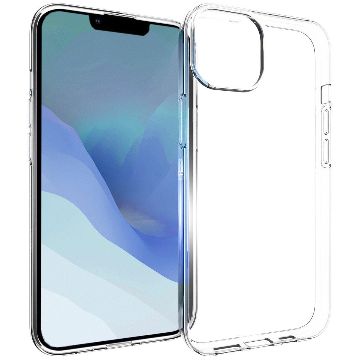 Accezz Clear Backcover voor de Apple iPhone 14 - Transparant