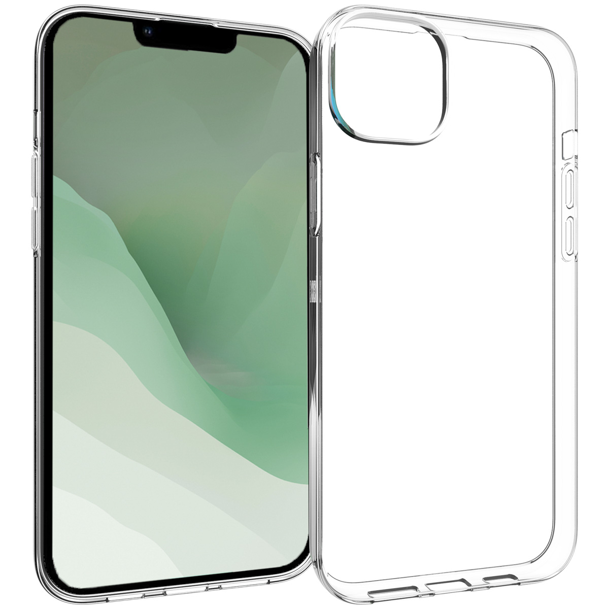 Accezz Coque Clear Apple iPhone 14 Plus - Transparent