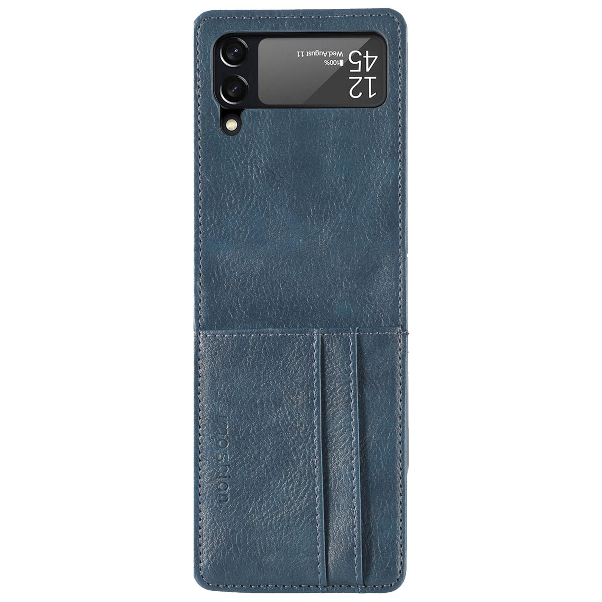 imoshion Luxe Bookcase voor de Samsung Galaxy Z Flip 4 - Donkerblauw