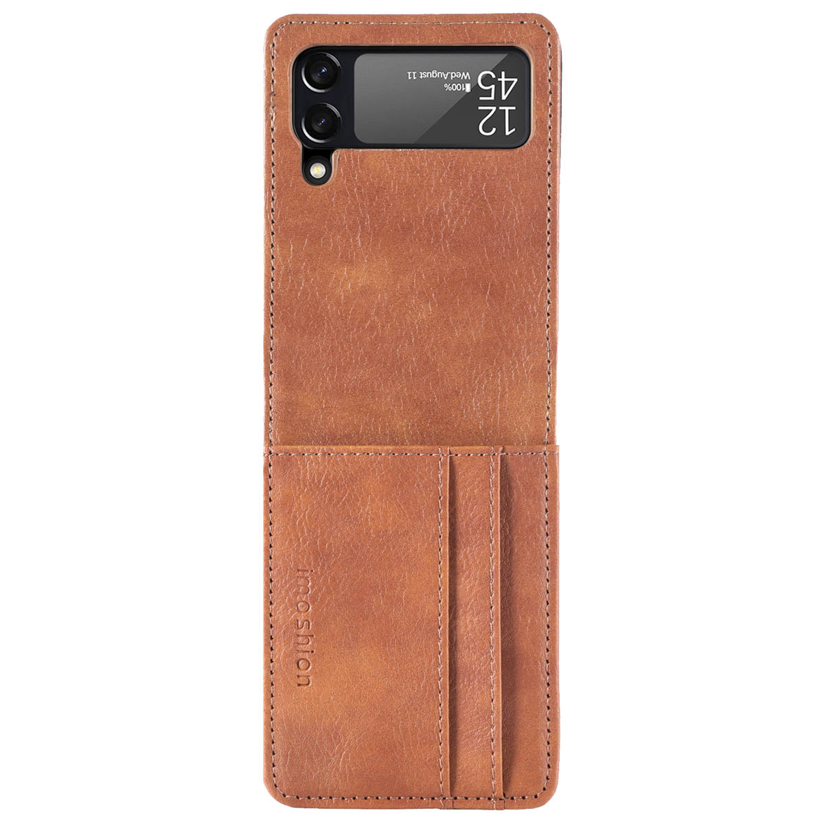 imoshion Luxe Bookcase voor de Samsung Galaxy Z Flip 4 - Bruin