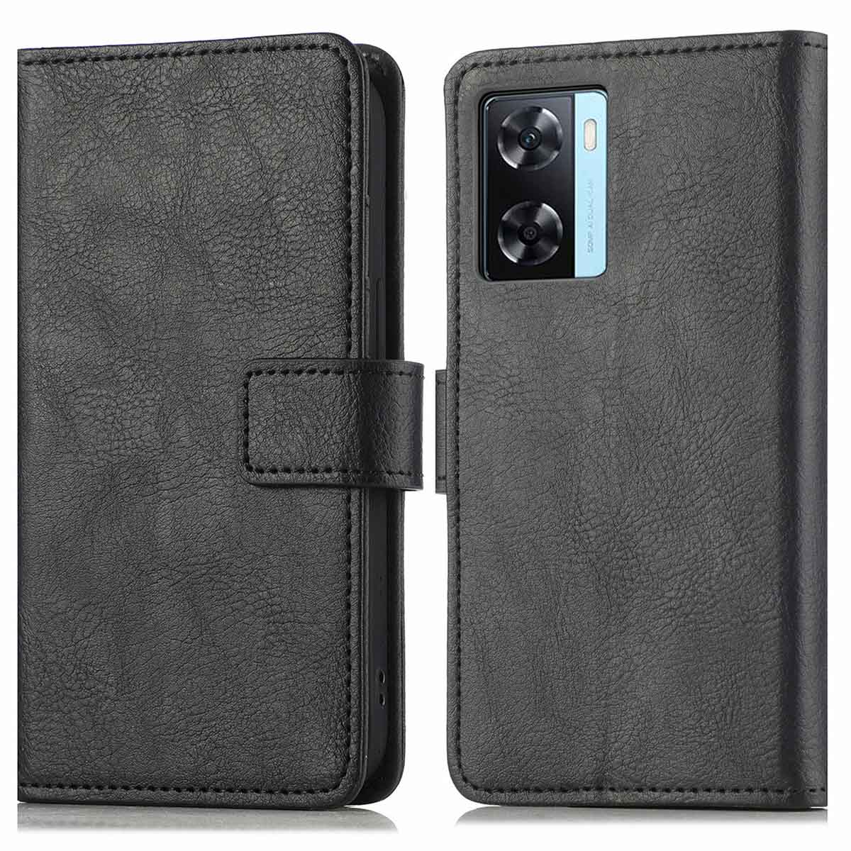 imoshion Luxe Bookcase voor de Oppo A57(s) - Zwart