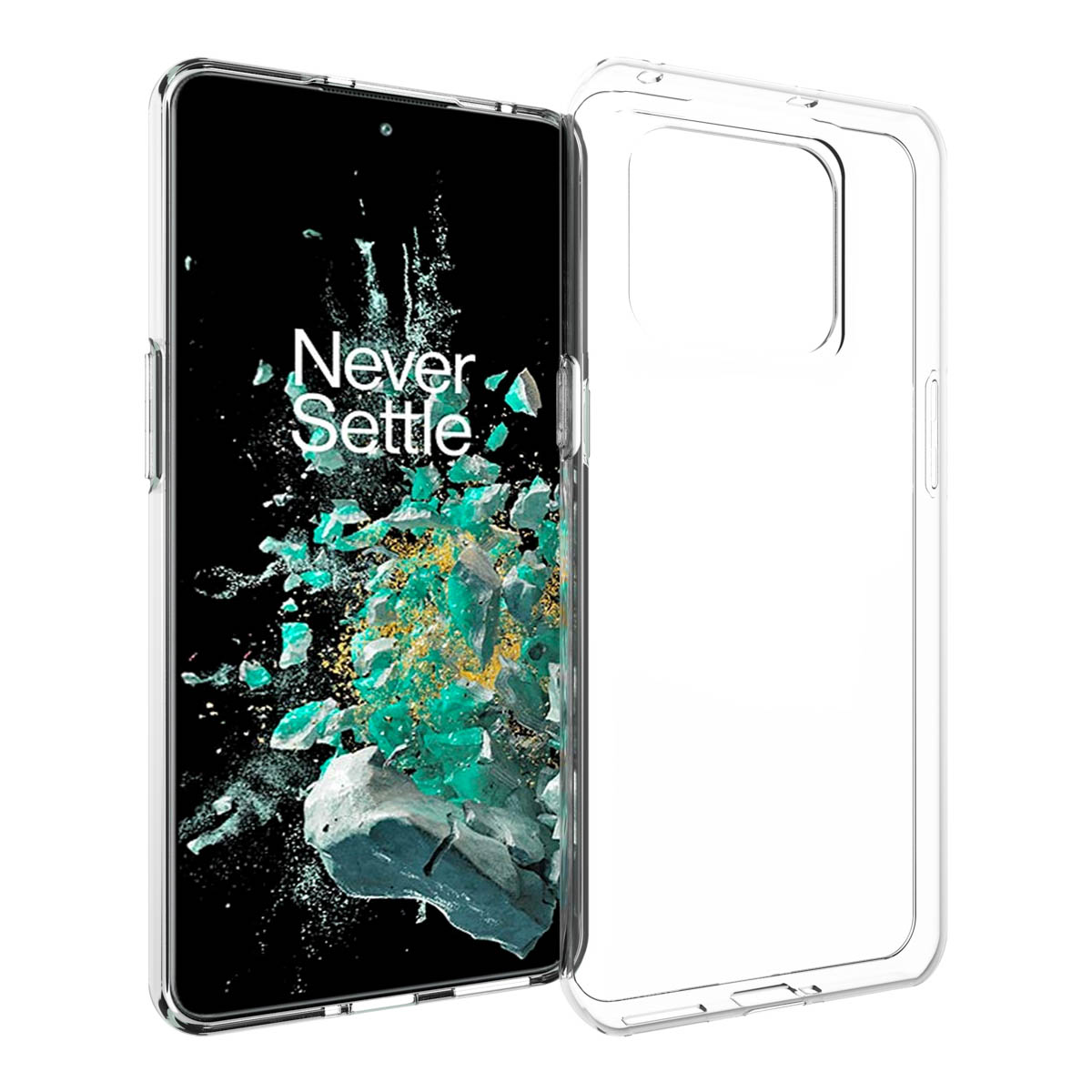Accezz Clear Backcover voor de OnePlus 10T - Transparant
