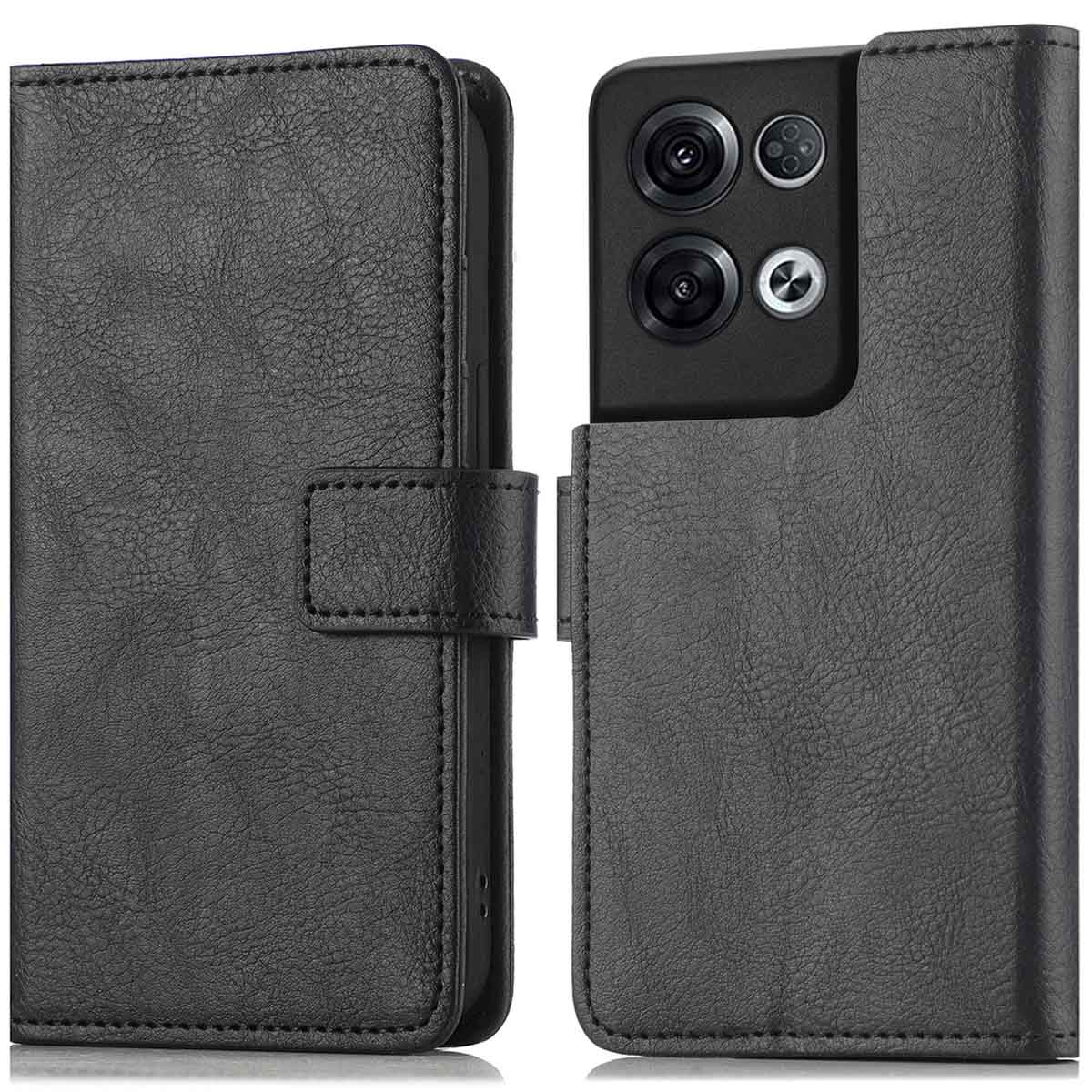 imoshion Luxe Bookcase voor de Oppo Reno 8 Pro 5G - Zwart