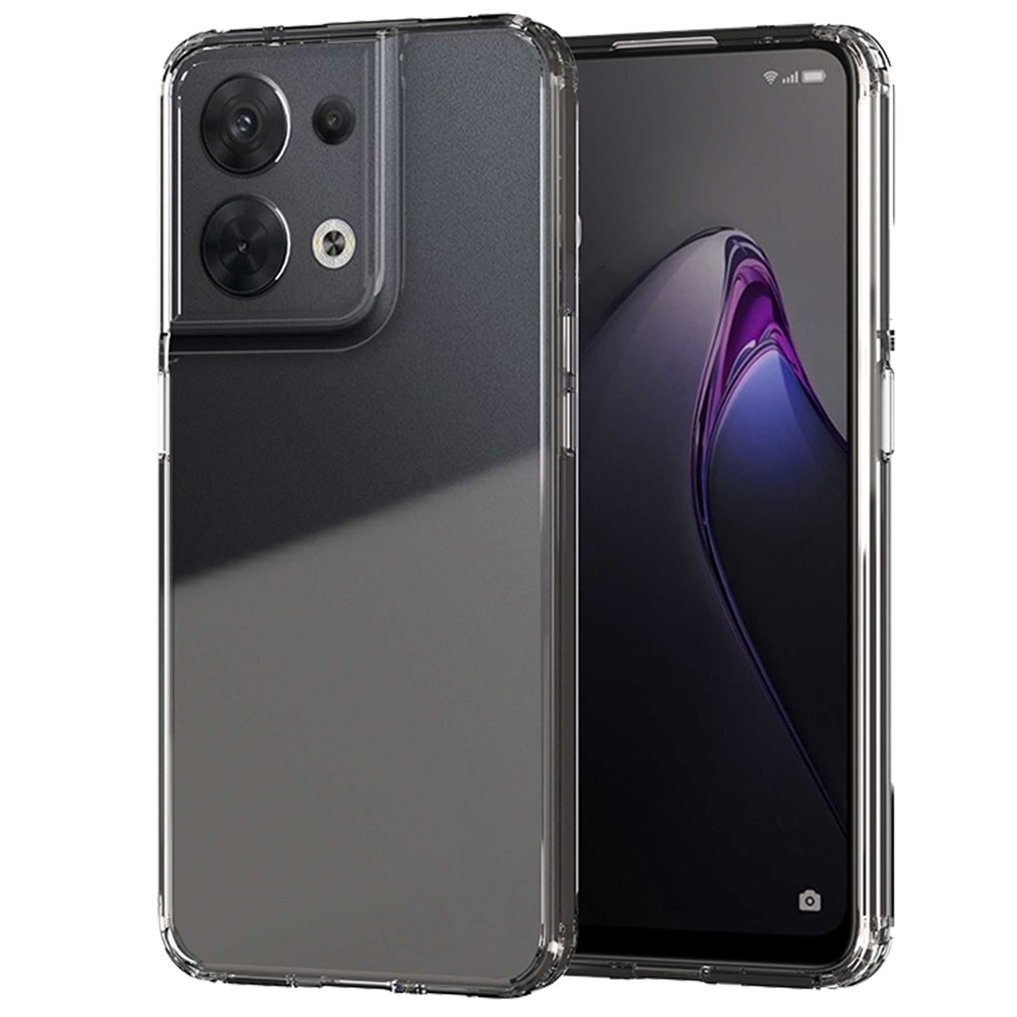 Accezz Coque Xtreme Impact Oppo Reno 8 5G - Transparent