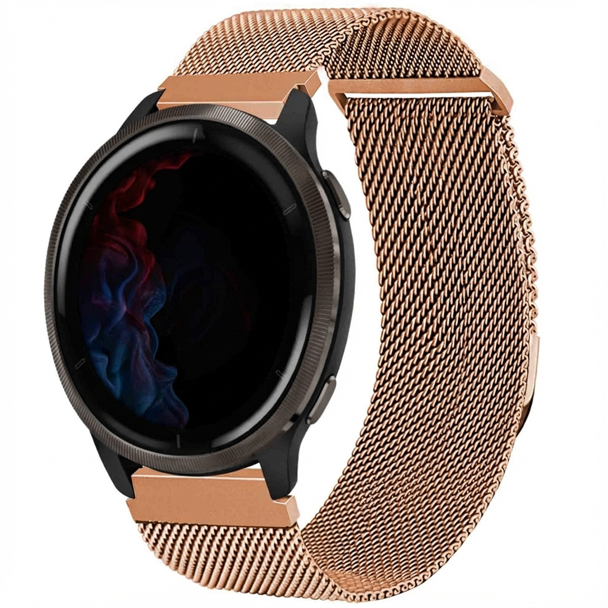 imoshion Milanees magnetisch bandje - Universeel 22 mm aansluiting - Maat S - Rosé Goud