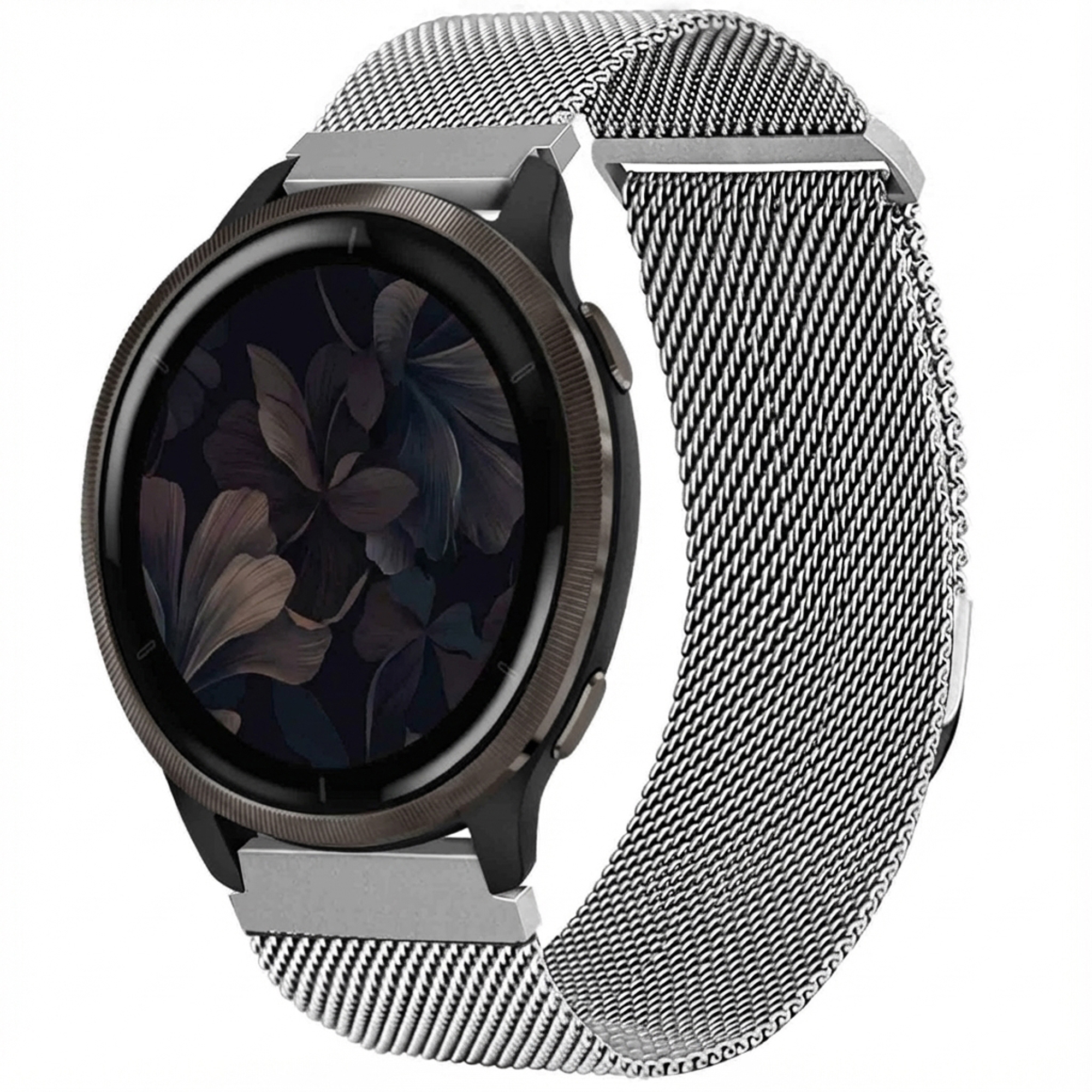 imoshion Milanees magnetisch bandje - Universeel 22 mm aansluiting - Maat S - Zilver