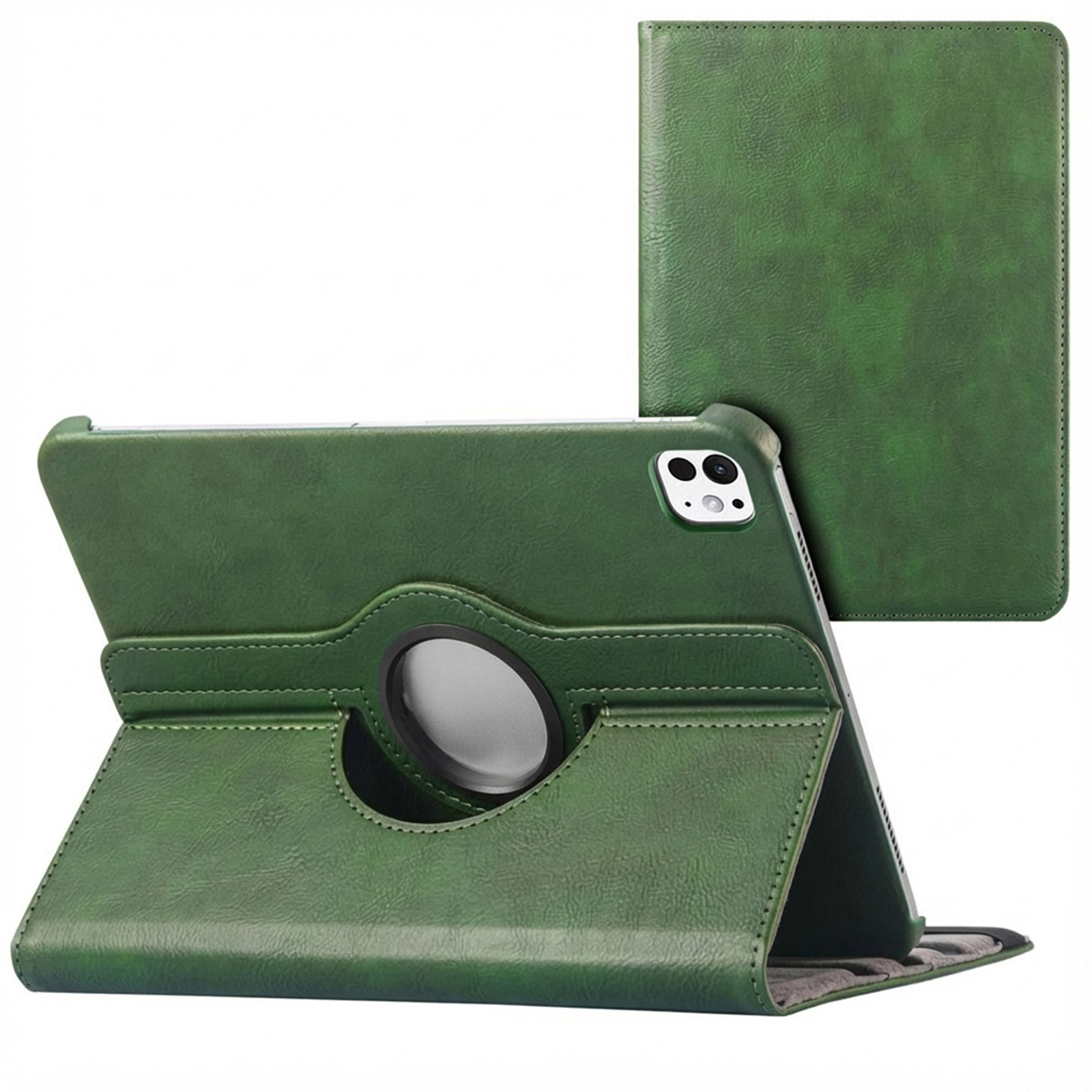 imoshion 360° draaibare Bookcase voor de Apple iPad 11 (2025) 11 inch A16 / iPad 10 (2022) 10.9 inch - Groen