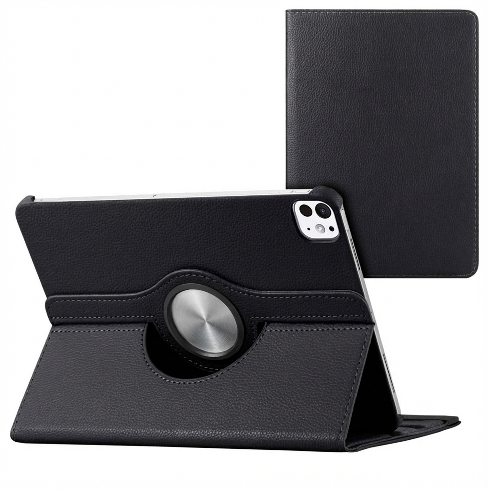 imoshion 360° draaibare Bookcase voor de Apple iPad 11 (2025) 11 inch A16 / iPad 10 (2022) 10.9 inch - Zwart