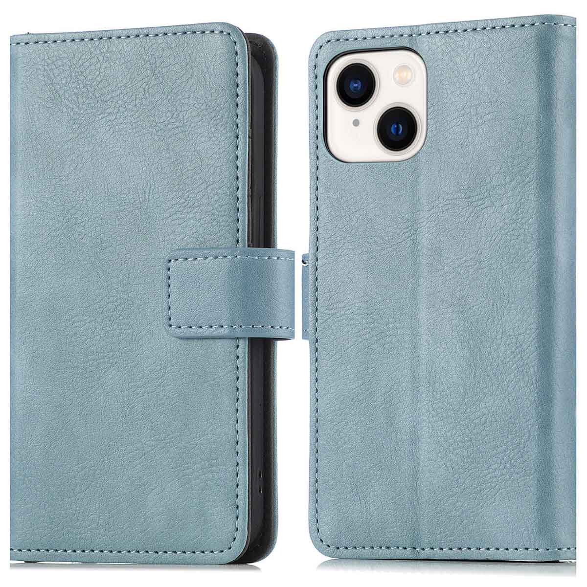imoshion Luxe Bookcase voor de Apple iPhone 14 / 13 - Lichtblauw