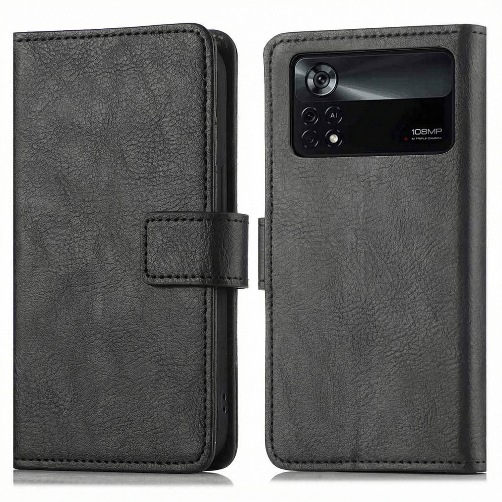 imoshion Luxe Bookcase voor de Xiaomi Poco X4 Pro 5G - Zwart