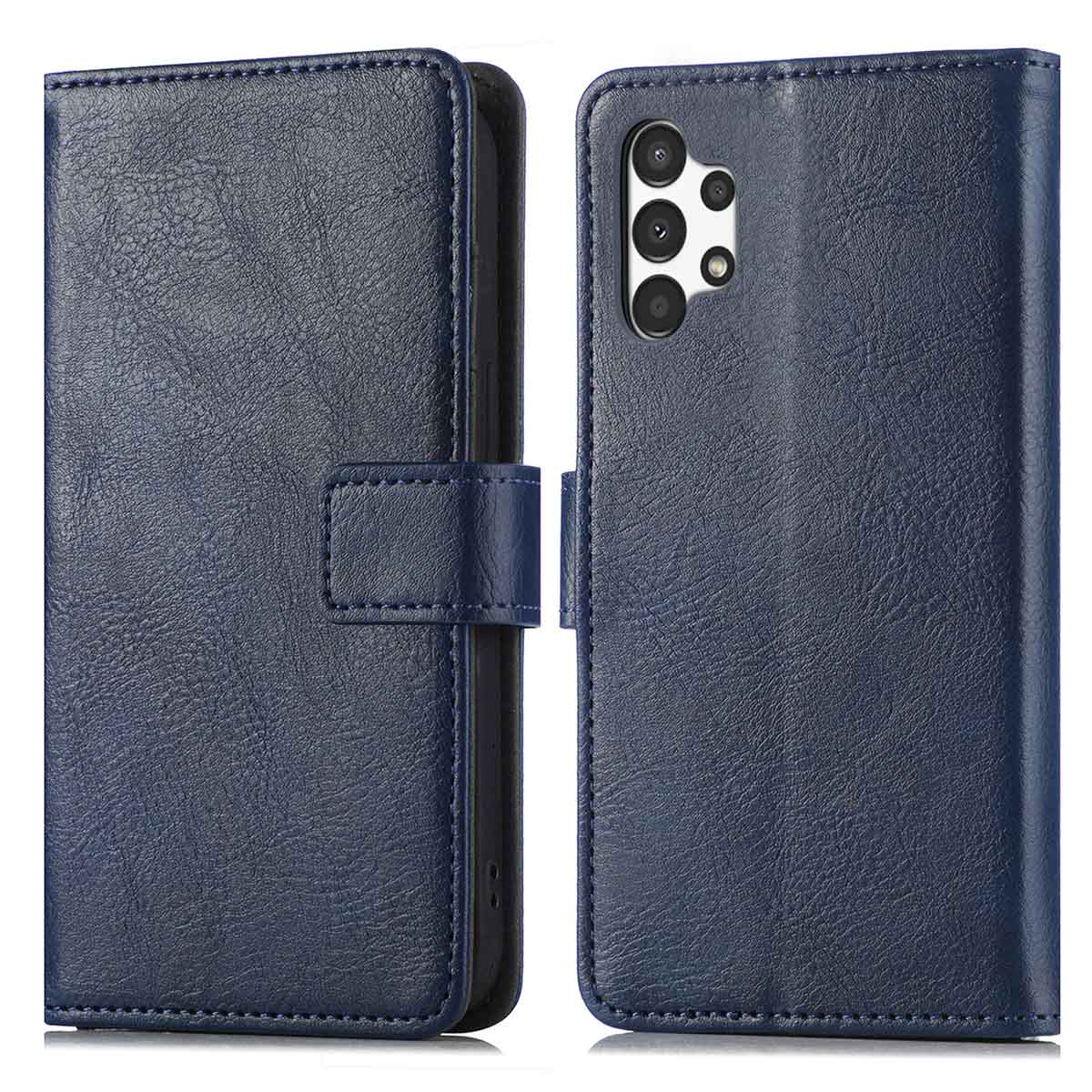 imoshion Luxe Bookcase voor de Samsung Galaxy A13 (4G) - Donkerblauw