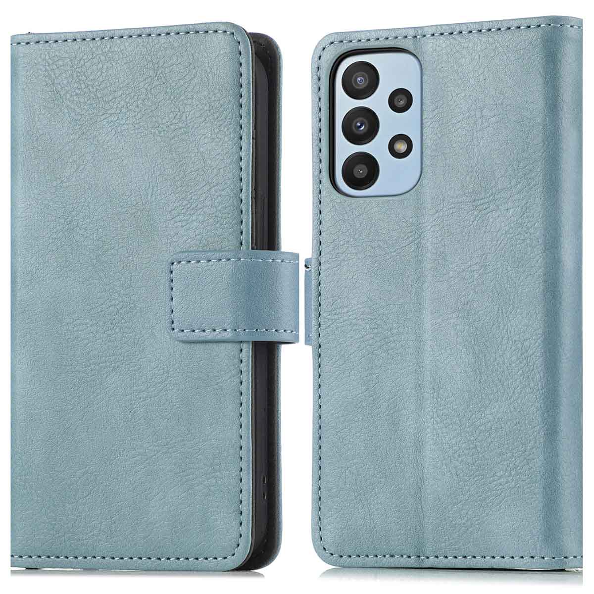 imoshion Luxe Bookcase voor de Samsung Galaxy A23 (5G) - Lichtblauw