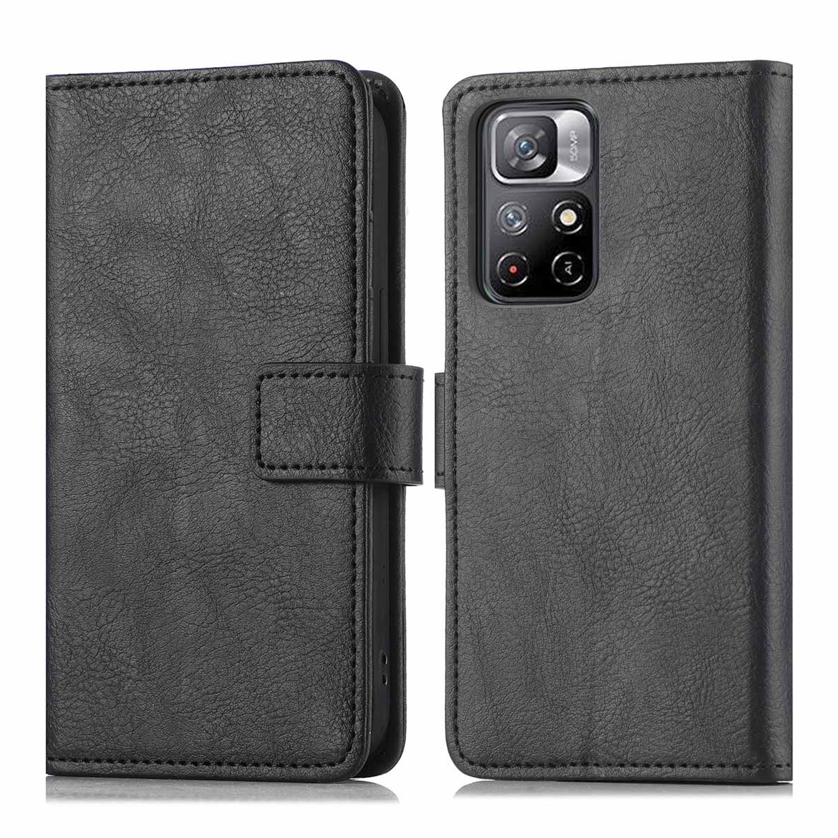 imoshion Luxe Bookcase voor de Xiaomi Redmi Note 11 (4G) / Note 11S (4G) - Zwart