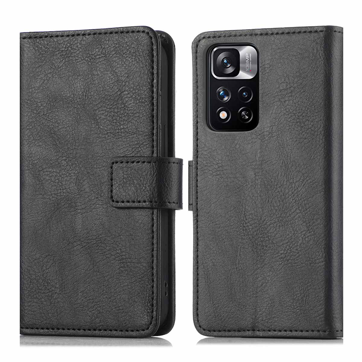 imoshion Luxe Bookcase voor de Xiaomi Redmi Note 11 Pro - Zwart