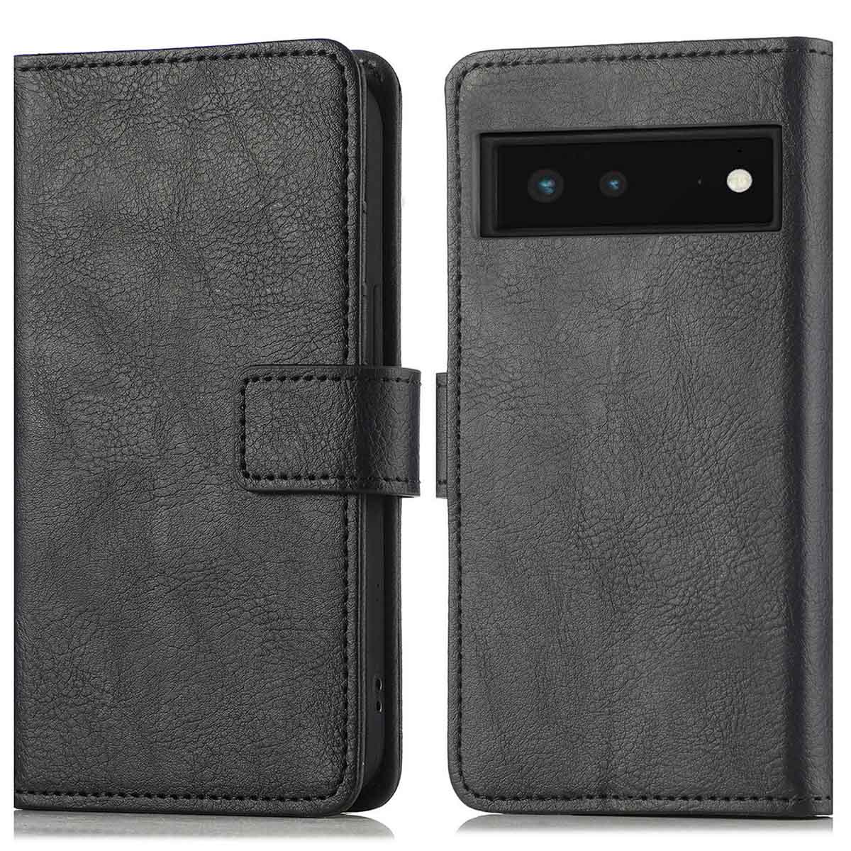 imoshion Luxe Bookcase voor de Google Pixel 6 - Zwart