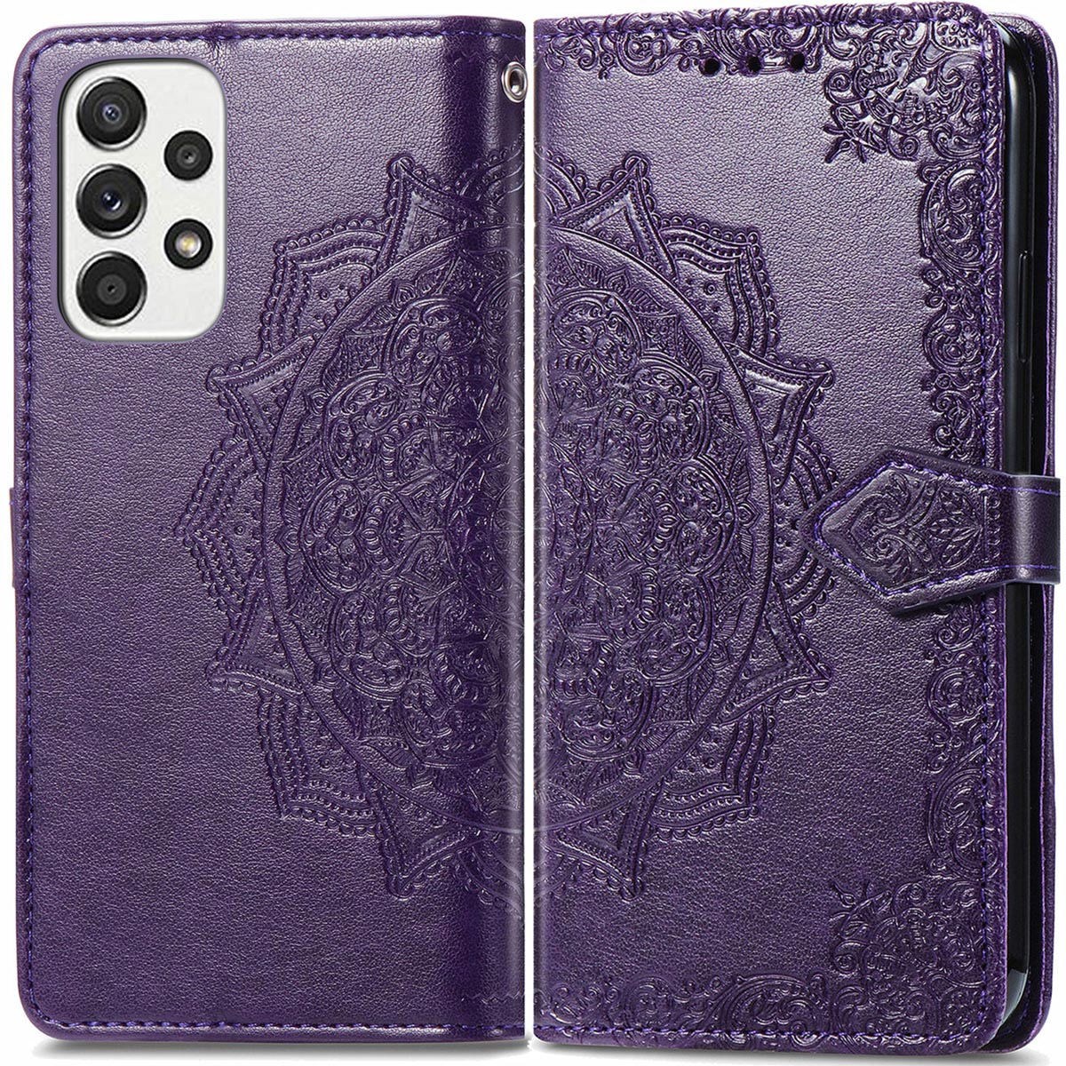 imoshion Mandala Bookcase voor de Samsung Galaxy A53 - Paars